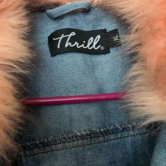 Denim Mid length Jacket - Picture 2 of 3